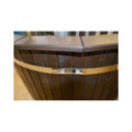 Ø180cm Plastic & Spruce Hottub  BASIC SET