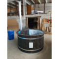 Ø180cm Plastic & Spruce Hottub  BASIC SET