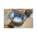 Ø180cm Plastic & Spruce Hottub  BASIC SET