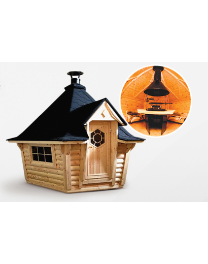 Exclusive BBQ Hut 7m² – Grill Cabin