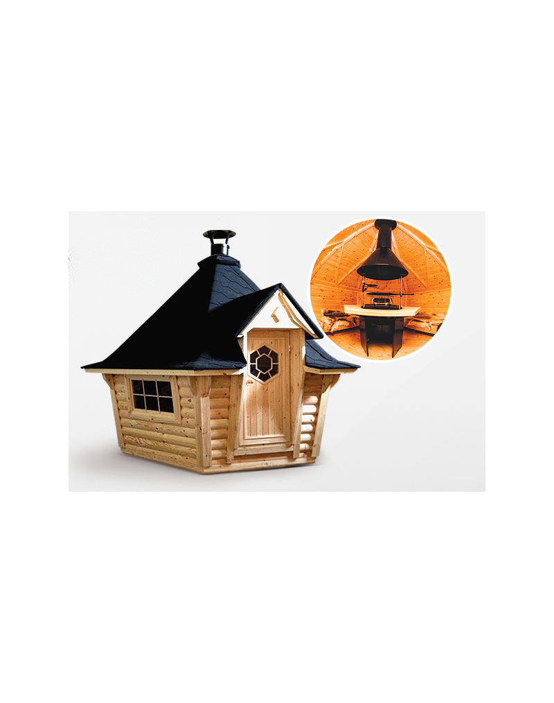 Exclusive BBQ Hut 7m² – Grill Cabin Exclusive BBQ Hut 7m² – Grill Cabin