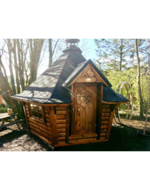 Exclusive BBQ Hut 7m² – Grill Cabin