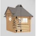 Exclusive BBQ Hut 7m² – Grill Cabin