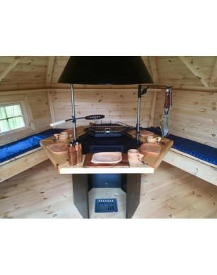 Exclusive BBQ Hut 7m² – Grill Cabin