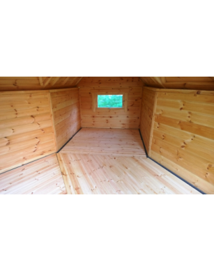 9,2m² BBQ Hut with extension – Grill Cabin
