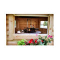 9,2m² BBQ Hut with extension – Grill Cabin