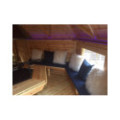 9,2m² BBQ Hut with extension – Grill Cabin