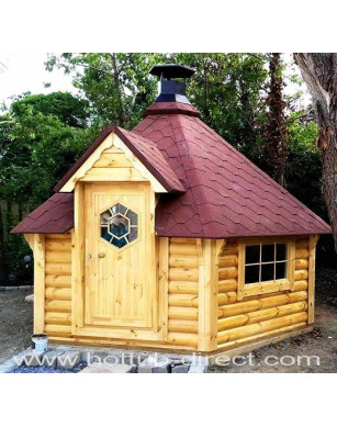 9,2m² BBQ Hut – Grill Cabin