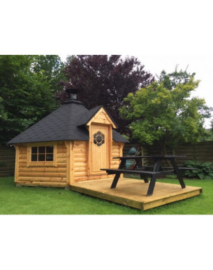 9,2m² BBQ Hut – Grill Cabin