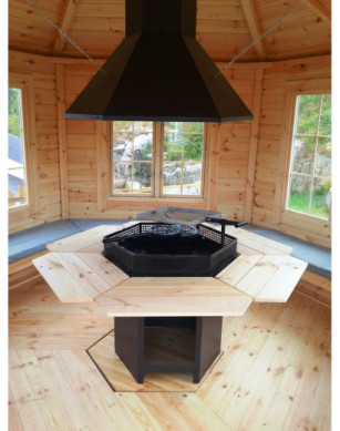 9,2m² BBQ Hut – Grill Cabin