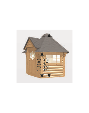 9,2m² BBQ Hut – Grill Cabin
