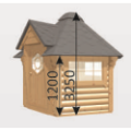 9,2m² BBQ Hut – Grill Cabin