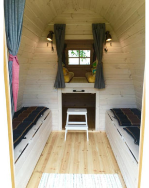Camping Pod 2 room/2,4 x 4,8m