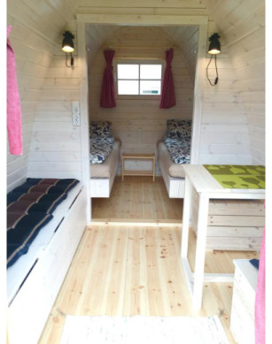 Camping Pod 2 room/2,4 x 4,8m