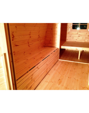 Camping Pod 2 room/2,4 x 4,0m
