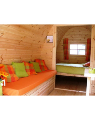 Camping Pod 2 room/2,4 x 4,0m