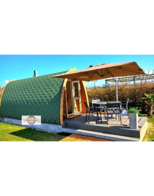 Camping Pod 2 room/2,4 x 4,0m