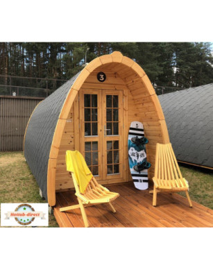Camping Pod 2 room/2,4 x 4,0m