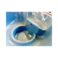 DELUXE GLASS FIBER TUB WITH INTEGRATED WOODEN FIRED HEATER