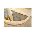 Ø200cm Plastic & Spruce Hottub with inside heater
