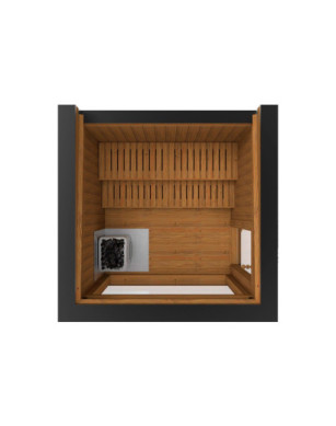 Luxury Modern Sauna 2.3×2.3 m