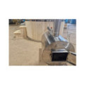 BLUE GLASS FIBER HOTTUB WITH OUTSIDE HEATER IN STOCK
