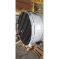 BLUE GLASS FIBER HOTTUB WITH OUTSIDE HEATER IN STOCK