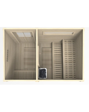 Modern Sauna 2.3×3.4 m
