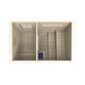 Modern Sauna 2.3×3.4 m