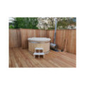 Ø160cm Plastic PP Hottub with outside heater