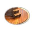 Ø160cm Plastic PP Hottub with outside heater