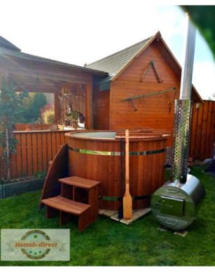 Ø160cm Plastic PP Hottub with outside heater