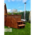Ø160cm Plastic PP Hottub with outside heater