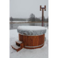Ø160cm Plastic PP Hottub with outside heater