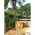 Ø160cm Plastic PP Hottub with outside heater