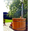 Ø160cm Plastic PP Hottub with outside heater