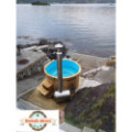 Ø160cm Plastic PP Hottub with outside heater