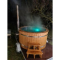 Ø160cm Plastic PP Hottub with outside heater