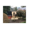 Insulated Camping Pod with side entrance/2,4 x 6,0m