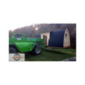 Insulated Camping Pod with side entrance/2,4 x 6,0m