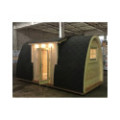 Insulated Camping Pod with side entrance/2,4 x 6,0m