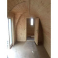 Insulated Camping Pod with side entrance/2,4 x 6,0m