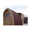Insulated Camping Pod with side entrance/2,4 x 4,8m