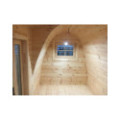 Insulated Camping Pod with side entrance/2,4 x 4,8m