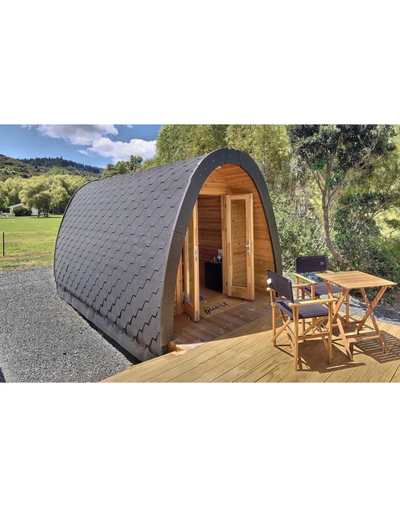 Insulated Camping Pod 2 room/2,4 x 5,9m