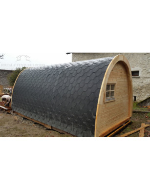 Luxury Insulated Camping Pod 3,25 x 5,9m