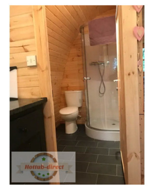 Luxury Insulated Camping Pod 3,25 x 5,9m