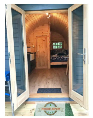 Luxury Insulated Camping Pod 3,25 x 5,9m