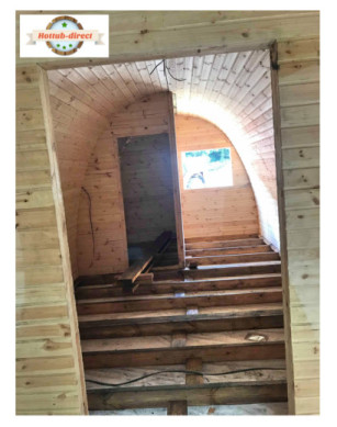 Luxury Insulated Camping Pod 3,25 x 5,9m