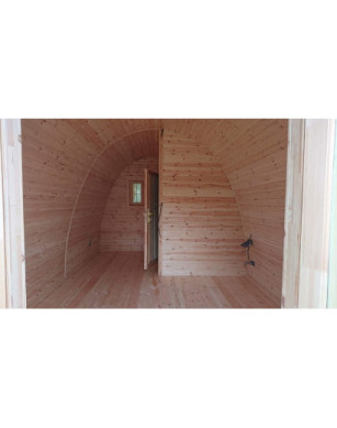 Luxury Insulated Camping Pod 3,25 x 5,9m